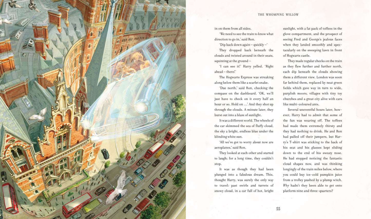 Harry Potter and the chamber of secrets ( illustrated + hardcover)