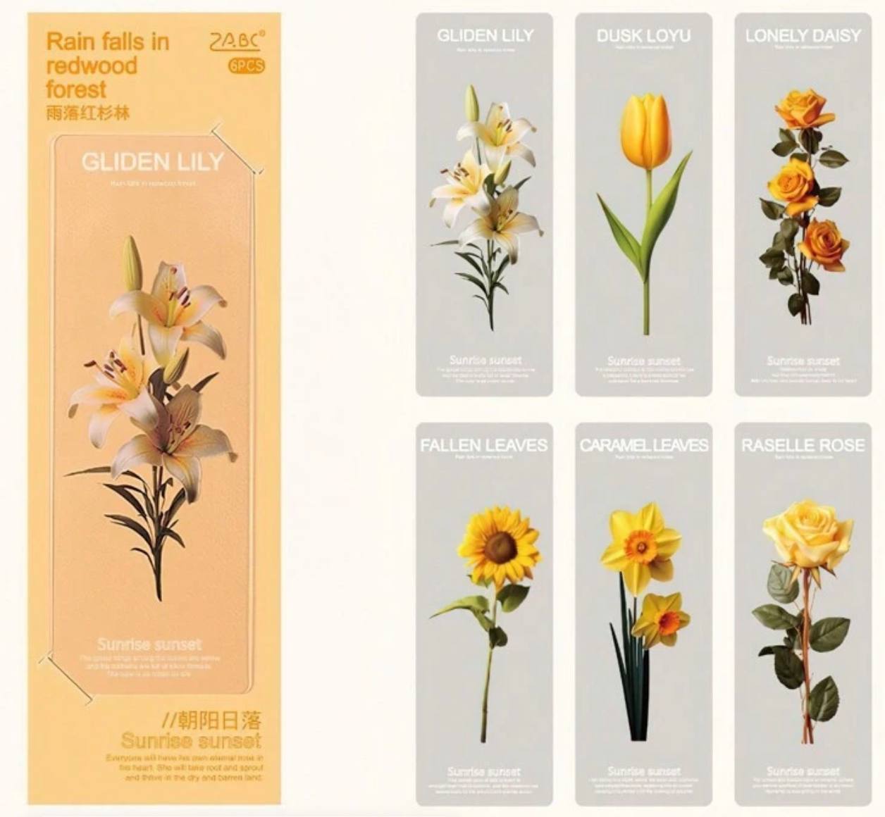 Bookmarks set