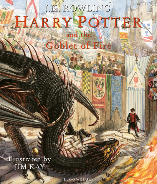 Harry Potter and the goblet of fire (illustrated + hardcover)